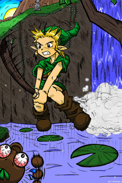 FanArt Zelda Majora's Mask 2005 Racuun