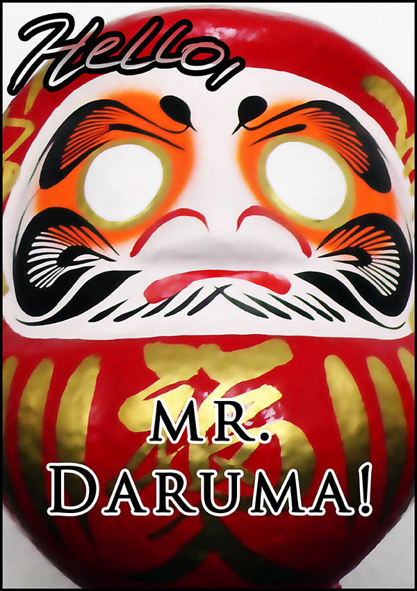 Webmanga Hello Mr. Daruma! von Racuun