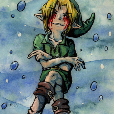 FanArt Creeps Pasta Ben Drowned Zelda Majora's Mas von Racuun